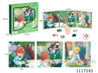 Frog Prince Three fold book puzzle