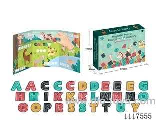 Animal name word spelling magnet