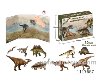 Dinosaur magnetic puzzle