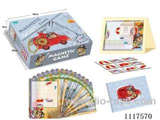 Fire escape magnetic game box