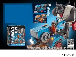Motorised rotary tractors