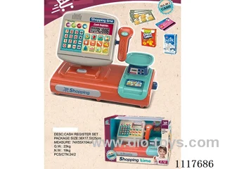 Touch screen cash register with voice