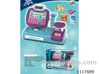 Touch screen cash register with voice