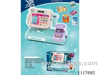 Touch screen cash register with voice
