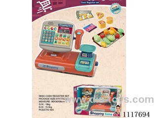 Touch screen with voice cash register fruit set