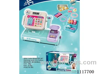 Touch screen with voice cash register Makeup package