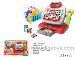 Cash register (diamond) with fruit basket