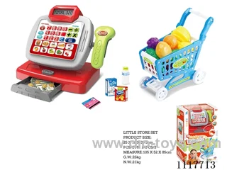 Cash register (diamond) with shopping cart
