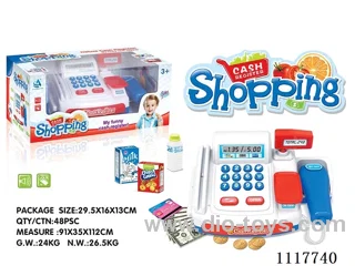 Cash register + coins