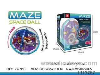 Space maze ball