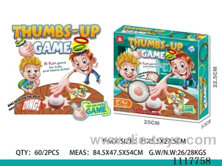 Thumb ring battle game