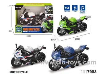 friction motorcycle with light/music，include 3*AG13