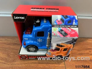 friction spray truck with light/music