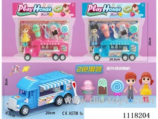 Play House Mini candy Truck (red. Light Blue 2)