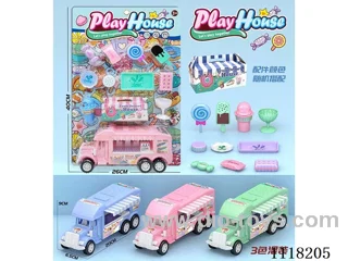 Play House dessert candy truck (Pink. Light blue. Light green 3 colors)