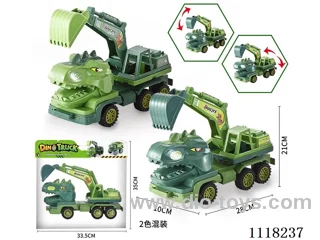 Inertial engineering truck dinosaur hook machine