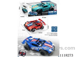 1:18 4ch rc skeleton racing car (no electric)