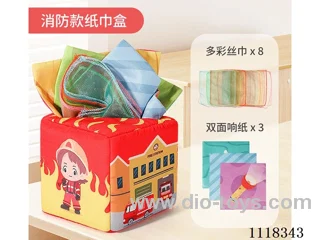 Fire themed tissue box
