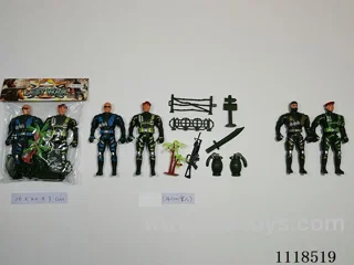 14CM soldier 4 mixed