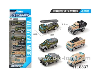 Military 6 PCS (Alloy Taxi)
