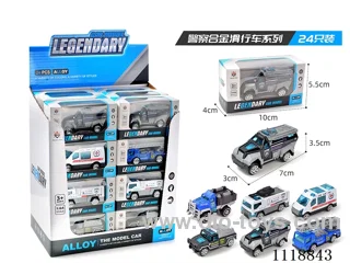 Police 24 PCS (Alloy Taxi)