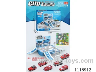 Parking lot (3 PCS sliding alloy fire protection)