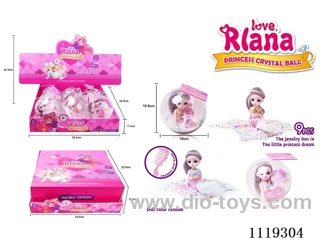 Mini doll ornament ball 9PCS/BOX (18box/display box)
