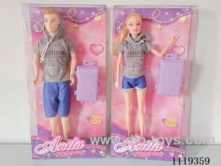 11 "3 joint man +11" 9 joint Barbie + suitcase