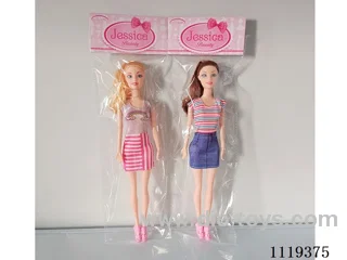11-inch, 9-jointed Barbie