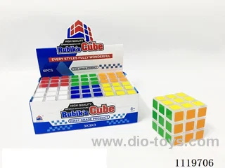 5.7CM transparent third order Rubik's Cube
