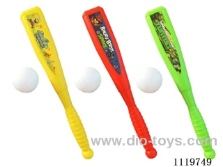 Three-color baseball bat mix