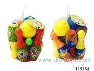 2 types of bowling ball mixed