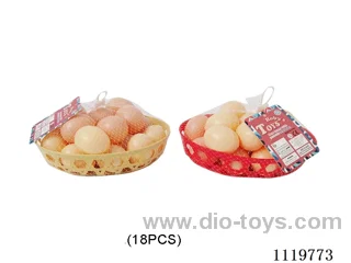 Artificial egg 18 PCS (with tray)