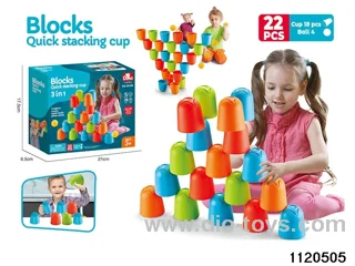 building blocks stacking cup