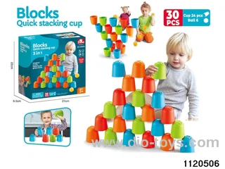 building blocks stacking cup