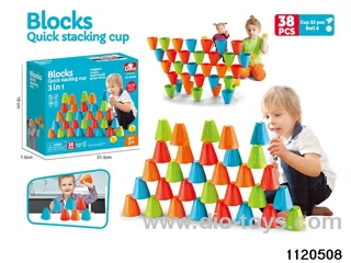 building blocks stacking cup