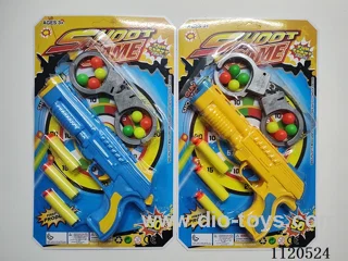 Two-color mixed EVA table tennis gun with handcuffs
