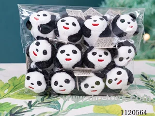 Wag tail panda 12PCS