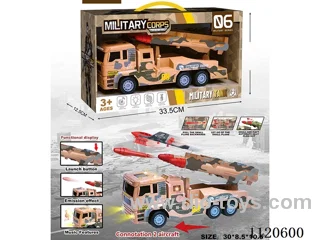 30CM military missile inertial vehicle with ejection/ light music included 3 *AG3 with insulation film
