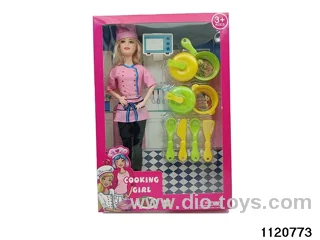 11 inch 9 joint Barbie set