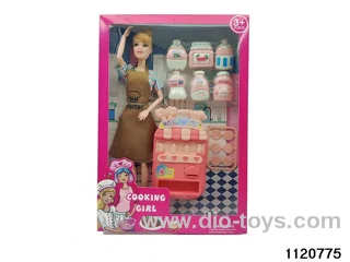 11 inch 9 joint Barbie set