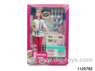 11 inch 9 joint Barbie set
