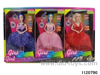 11 inch 9 joint Barbie set