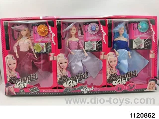 11 inch 9 joint Barbie set