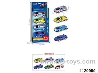 1:64 pull back alloy car（4pcs）