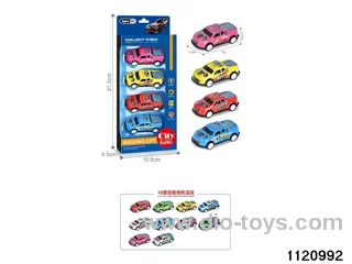 1:64 pull back alloy car（4pcs）