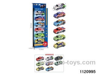 1:64 pull back alloy car（6pcs）
