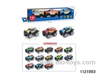 1:64 pull back alloy car（3pcs）