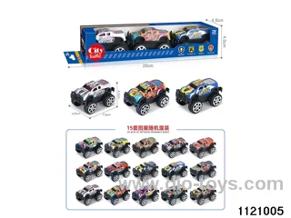 1:64 pull back alloy car（3pcs）