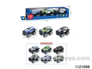1:64 pull back alloy car（3pcs）